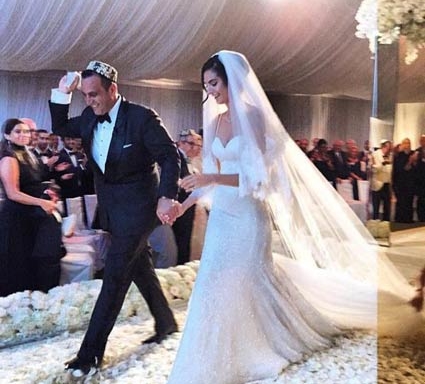 Sam Nazarian Wedding Photo