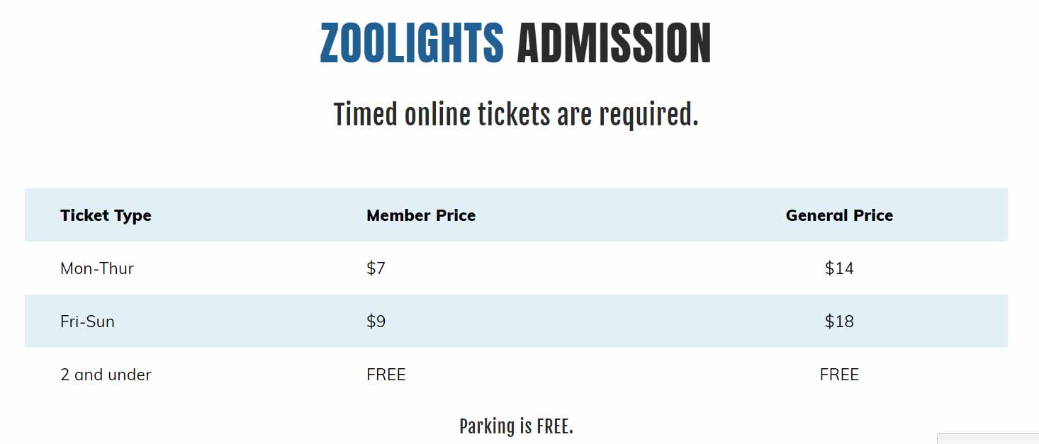 tacoma zoo lights 2023